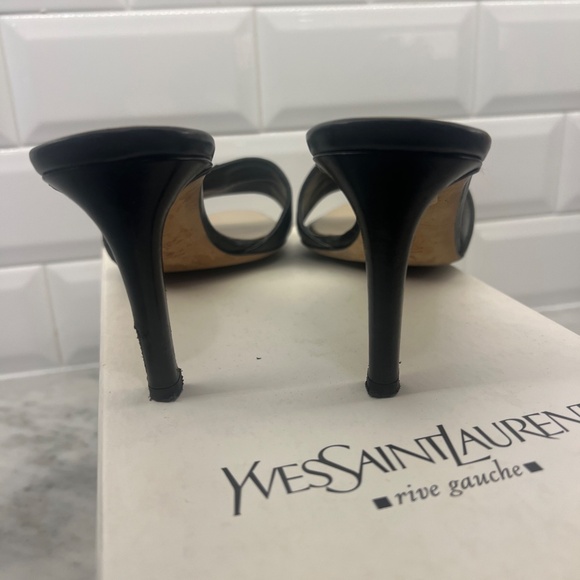 YSL Savannah Sandals, Black, 37.5 - Picture 4 of 7